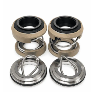 Kit Selo Mecânico e vedação para bombas submersíveis Flygt 2090 e 2140 BIBO, com selos mecânicos duplos e anéis de vedação.